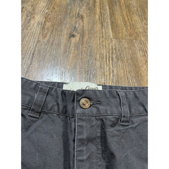 Duck Camp Brush Cordura Pants Mens 32R Gray Stretch Canvas Straight Leg - Picture 5 of 13